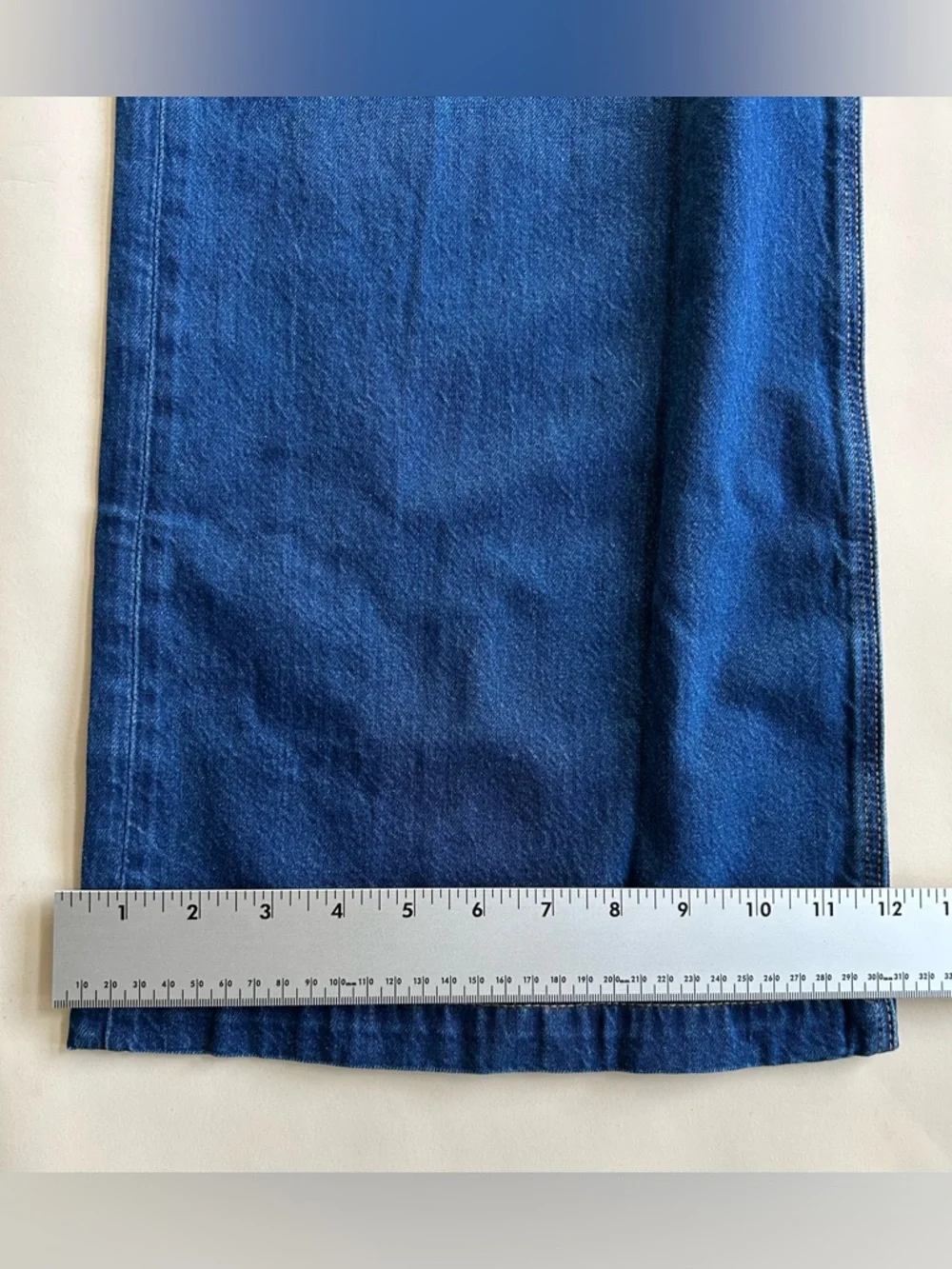 NEW American Eagle Outfitters Relaxed Wide-Leg Drawstring Jeans - Blue size 2 - Picture 6 of 7